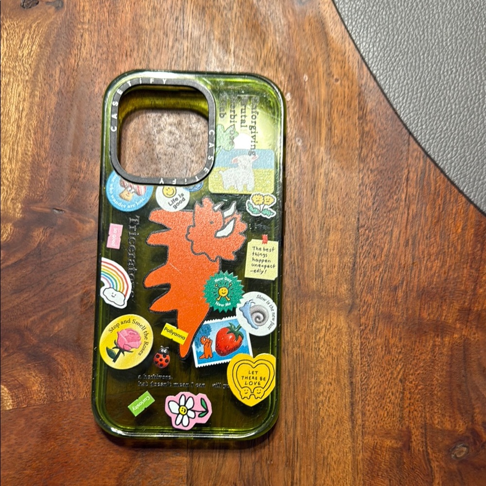 Customizable Phone Case with Stickers